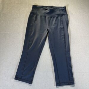 Women's XS Dance Pants Danskin Now Active Capri Fitted Wicking Dri More Sports